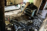 В Саратове из запертой горящей квартиры спасли троих мужчин