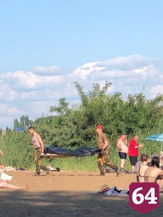 На пляже в Саратовской области утонул мужчина